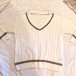 Over-sized Cable Knit Jumper